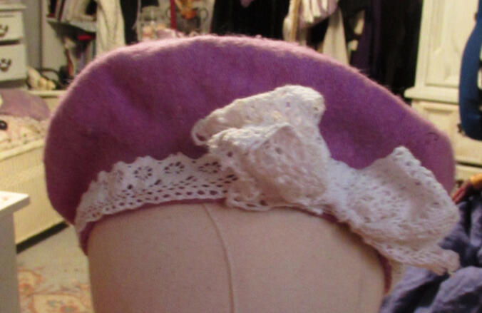 Mauve Beret